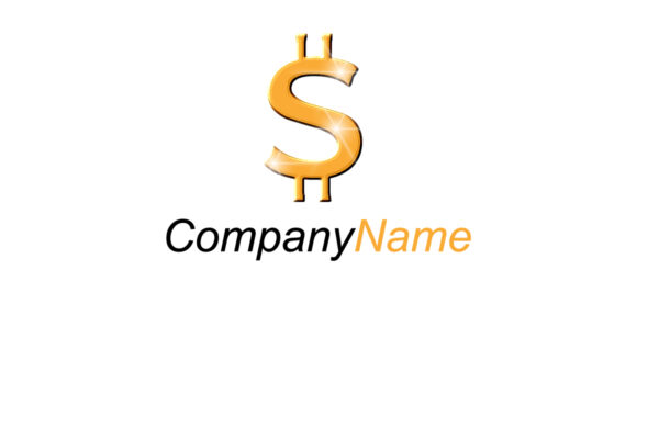 Corporate Money Logo with PSD